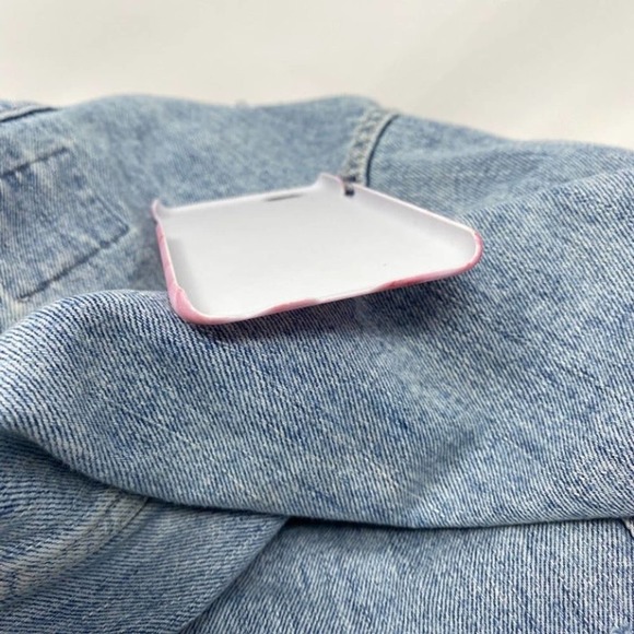 iPhone 6 Case Pink White Marble Cover - Picture 6 of 7